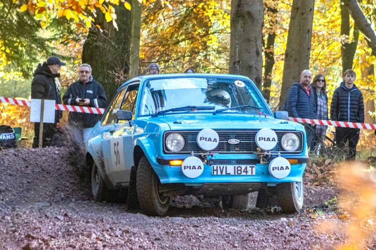 The Forest roared with the sound of rally racing in the 50th anniversary Wyedean Stages