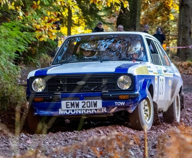 More pictures: Wheels on fire as rally roars through Forest 