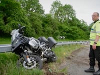 Crash Detectives investigate bike crash at A40 accident blackspot