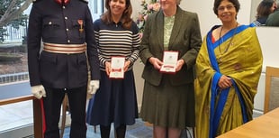 Margaret receives honour in Shire Hall ceremony