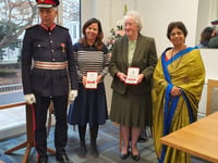 Margaret receives honour in Shire Hall ceremony