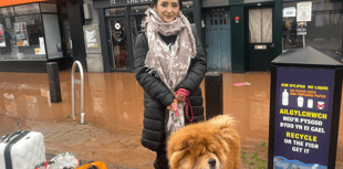 Monmouth woman rescued from storm flood