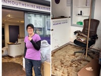 Storm devastates Monmouthshire hearing centre