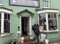 Monmouth gallery devastated by floodwaters