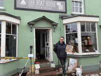 Monmouth gallery devastated by floodwaters