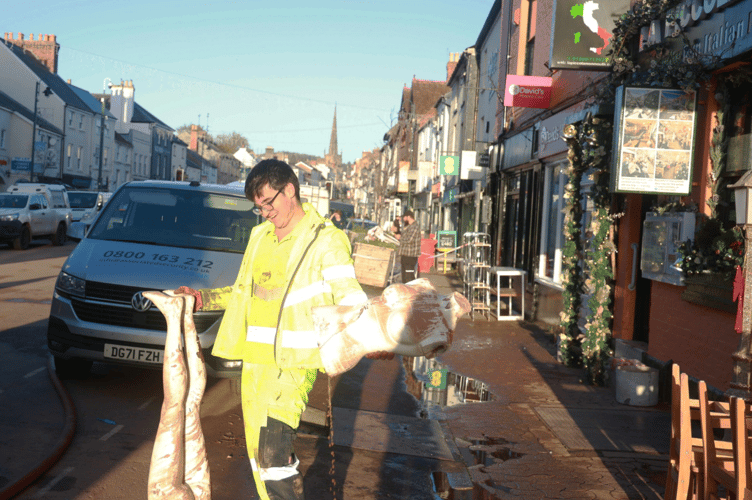 All sorts of items were discarded 