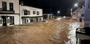 Clean-up operation continues after Storm Claudia devastates Monmouth