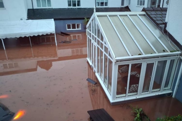 The Riverside was among the pubs hit by the flood
