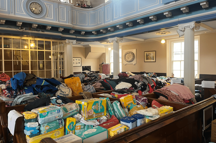 donations at Monmouth Methodist Church 