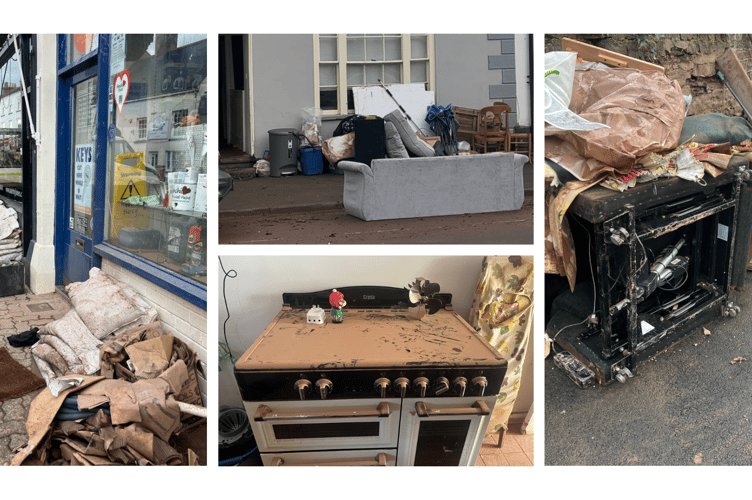 Aftermath of Storm Claudia