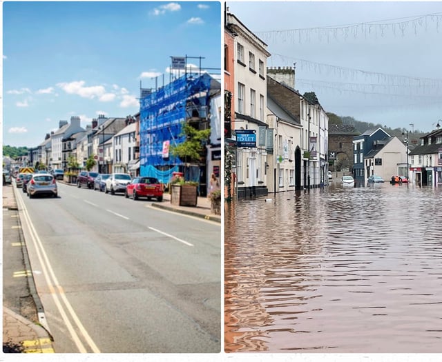 Monmouth shops reopen post-flood