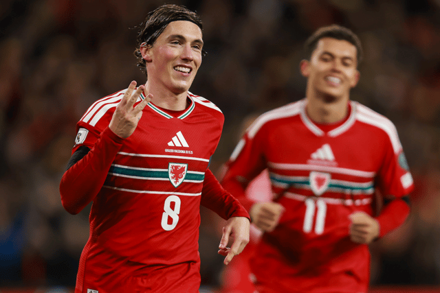 Wales in seventh heaven as Wilson fires hat-trick