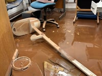 Flooded doctors surgery provides update as clean-up goes on