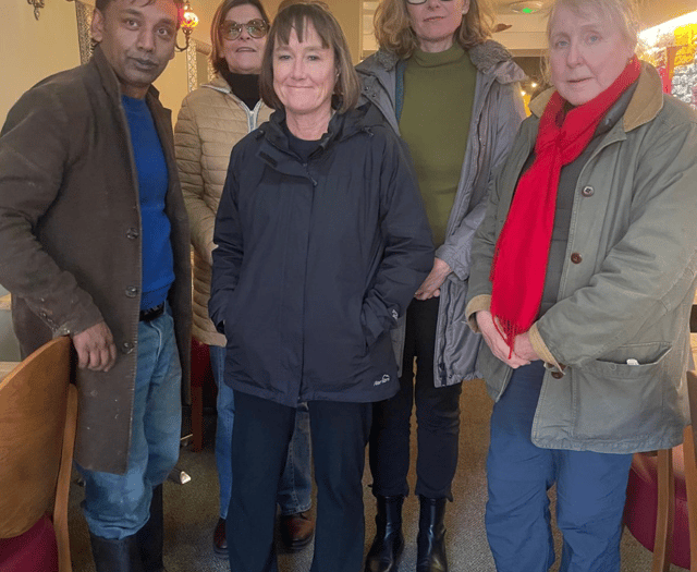 Jo Stevens visits Monmouth flood recovery