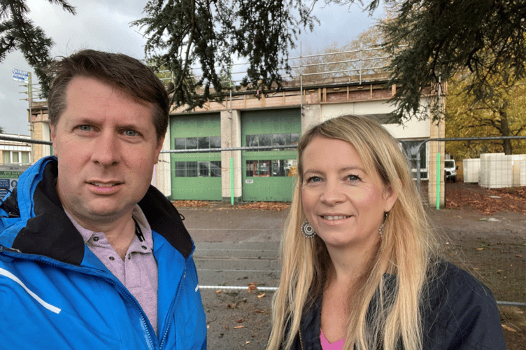 Cllr Richard John and Cllr Jayne McKenna 