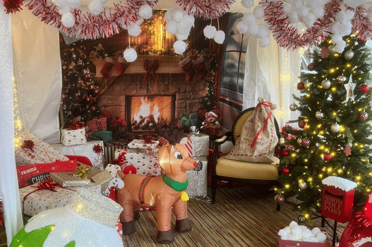 Christmas event at Gibraltar Nursing Home 