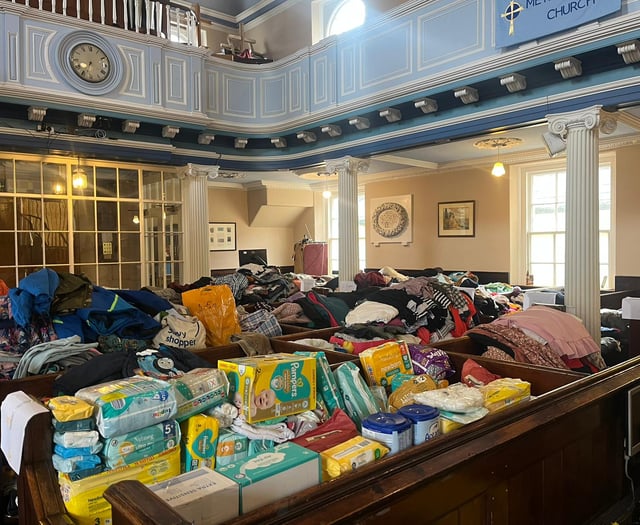 Town slowly begins to open for business