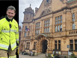 Firefighter dies in River Wye swimming tragedy