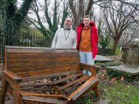 Appeal after memorial churchyard bench destroyed
