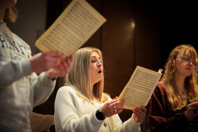 Bristol University Singers will be appearing at the Wye Valley Music Christmas choral concert