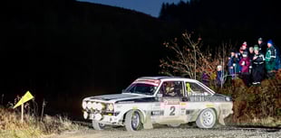 Pryce is right in the Roger Albert Clark Rally