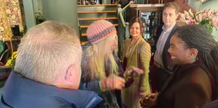 Tory leader Badenoch visits Monmouth to hear about the flooding 