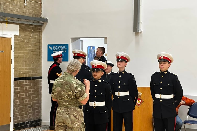 Ross-on-Wye and Monmouth Sea Cadets and Royal Marine Cadets 