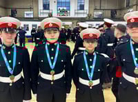 Cadets Secure Second in Drill Competition