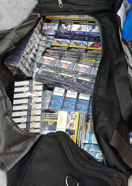 Illegal tobacco was found by Trading Standards.