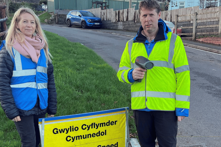 Cllr Jayne McKenna and Cllr Richard John 