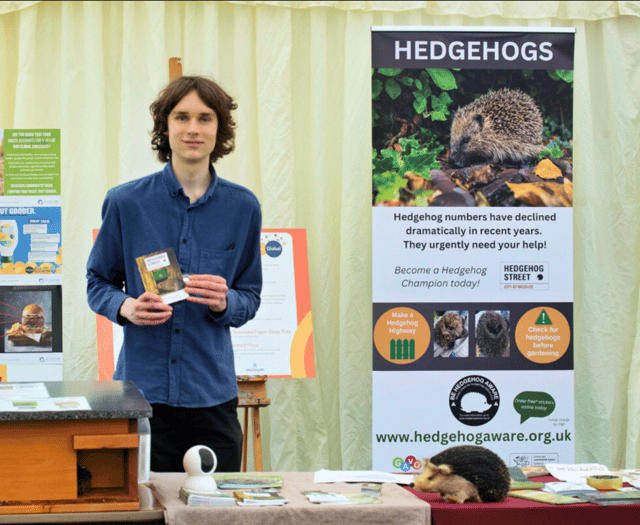 Hedgehog guardian makes 2025 conservation future makers list