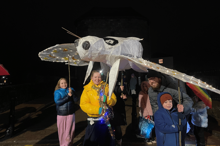 Monmouth lantern parade fun