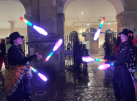 Monmouth lantern parade shines post-flood