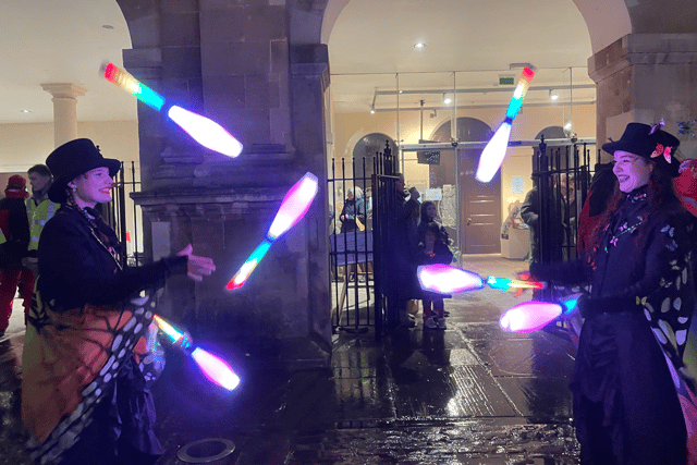Monmouth lantern parade shines post-flood