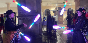 Monmouth lantern parade shines post-flood