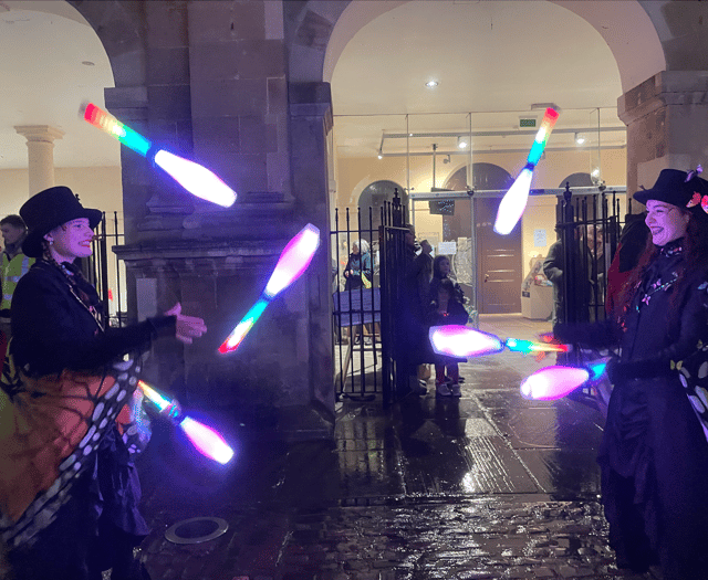 Monmouth lantern parade shines post-flood
