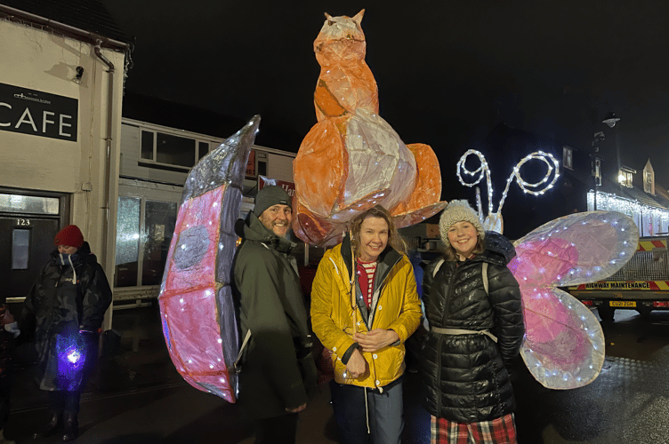 More well crafted lanterns at the lantern parade this year 