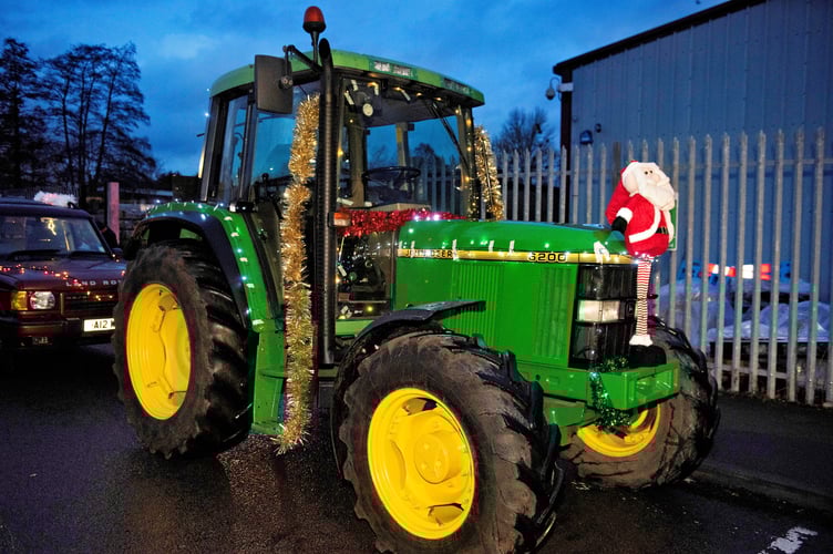 John Deeres add to the spectacle