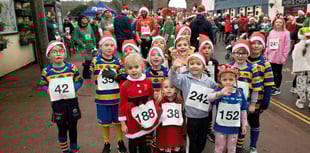 Santa Dash spreads cheer in Monmouth