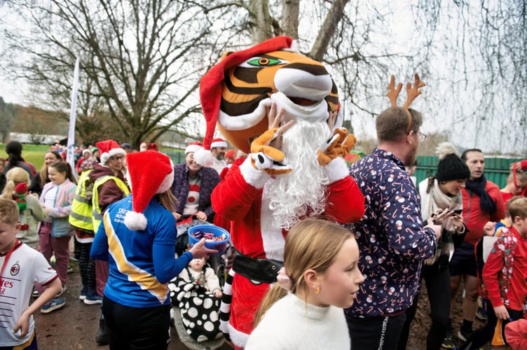 He's got a tiger in his tank