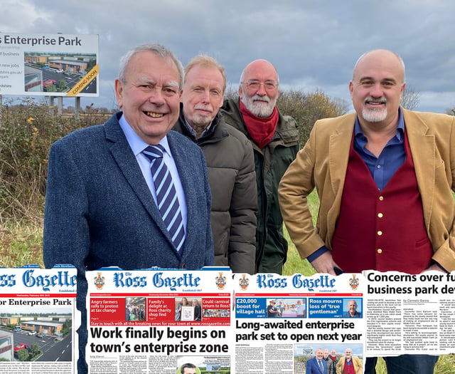 Wye Valley Enterprise Park construction begins