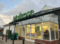 Waitrose in Monmouth welcomes back customers after Storm Claudia
