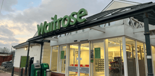 Waitrose in Monmouth welcomes back customers after Storm Claudia