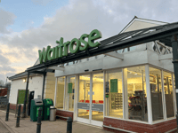 Waitrose in Monmouth welcomes back customers after Storm Claudia
