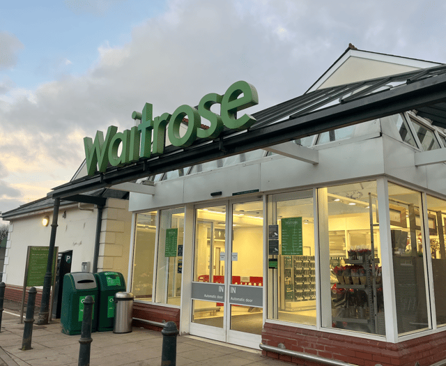 Waitrose in Monmouth welcomes back customers after Storm Claudia