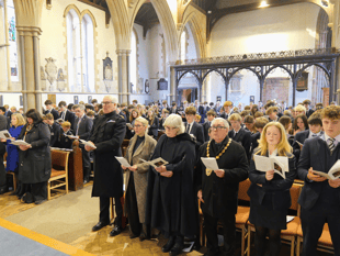School celebrates its patron saint day
