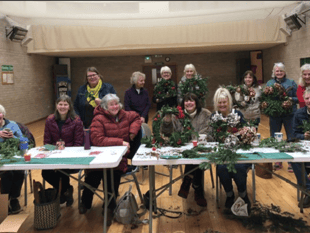 Gardening group raises £75 for community centre