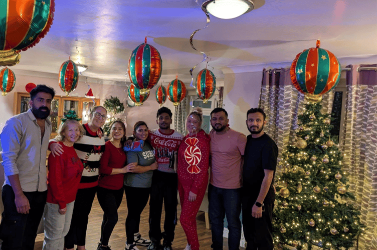 Gibraltar Nursing Home Christmas fun