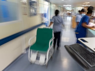Several flu patients in the Wye Valley Trust last week