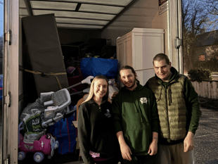 Caerwent nursery's toy drive for flood victims